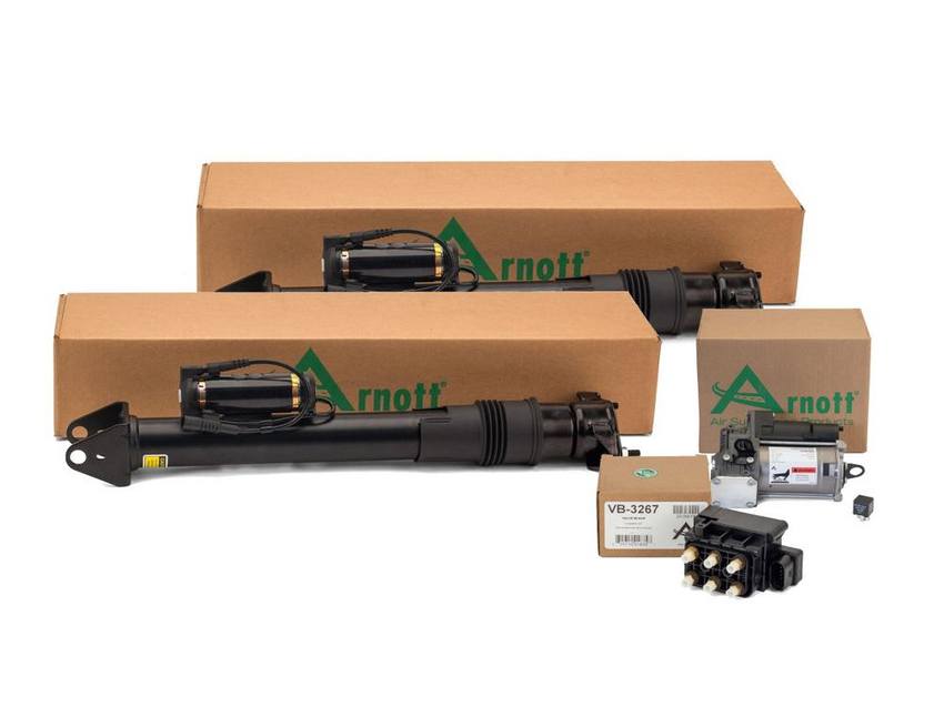 Mercedes Shock Absorber Kit - Rear (with Air Suspension Airmatic and ADS) 164320120480 - Arnott 3998605KIT